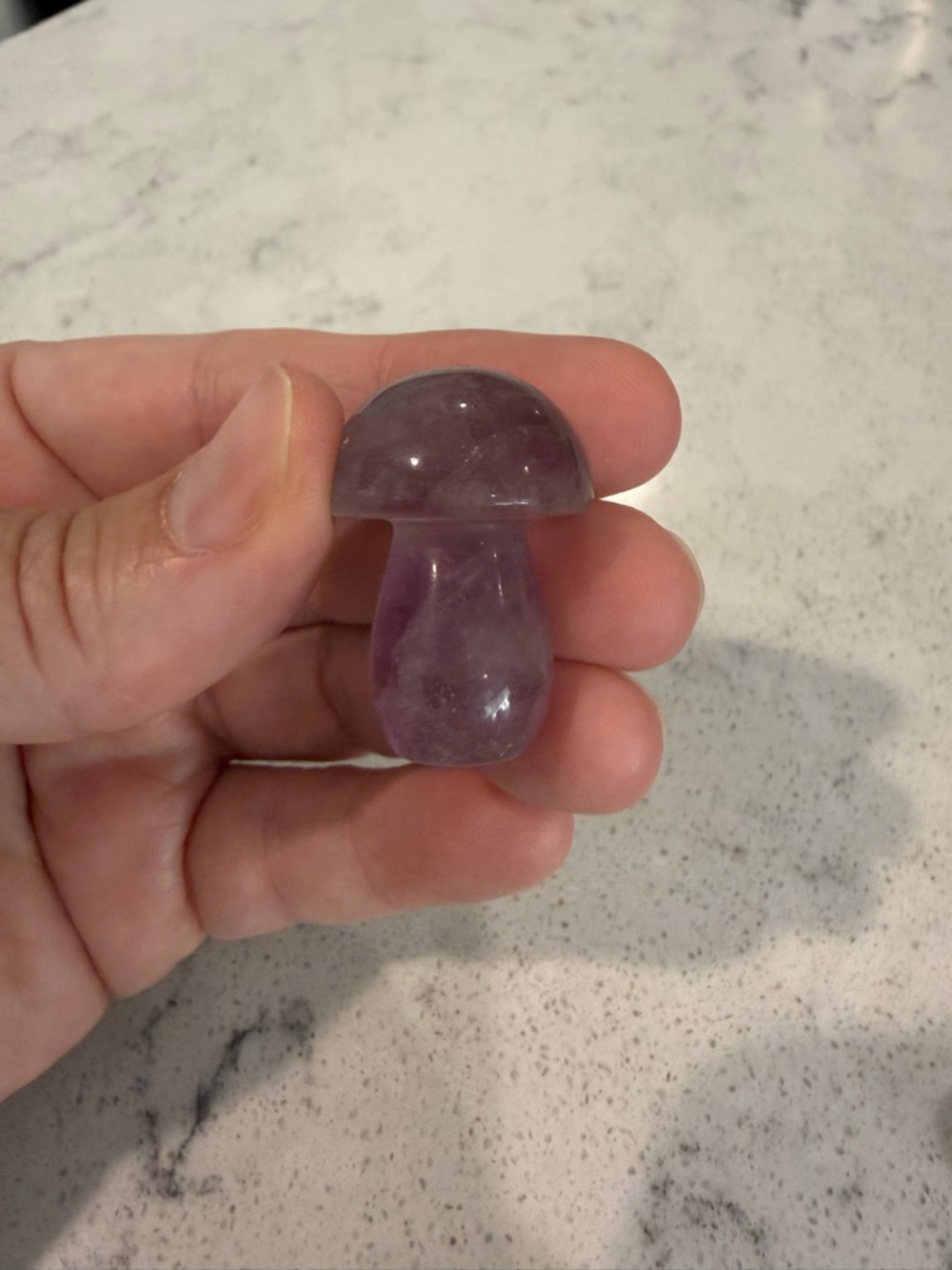 Fluorite Mushroom
